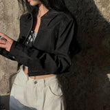[Bellide made/2Size/Non-Fade] Slim Two-Way Denim Crop Jacket