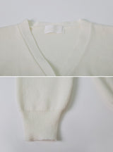 Every V-neck Knit Cardigan (10color)