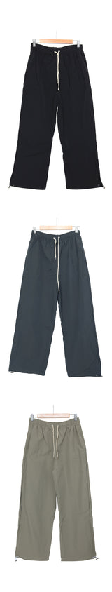 ナイロンストリングワイドパンツ / Nylon String Wide Pants