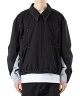 インバーテッドインシジョンブルゾン/INVERTED INCISION BLOUSON