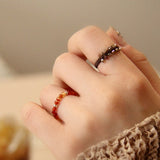 [CCNMADE] DoongGool Ring (8color) (6677915631734)