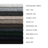 LMN Deep Cashmere Hachi Collar Cardigan (10 colors)