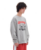 レッドモスギャングスウェットシャツ / RED MOSS GANG SWEAT SHIRTS (GRAY)