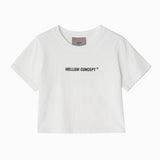 MCT W02 White concept Crop T-shirts