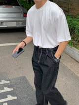 パーフェクトネバースリットオーバーショートスリーブTシャツ