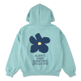 コラボレーションフラワーロゴフーディー l My Sugar Babe × ODD STUDIO flower logo hoodie