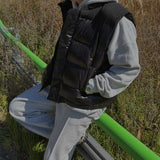 ASCLO Two Tone Glossy Padded Vest (3color)