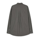 ナイロンユーティリティポケットランドリーシャツ / NYLON UTILITY POCKET LAUNDRY SHIRT CHARCOAL