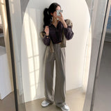 [beled made/short, long] standard date wide slacks