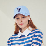 V-point logo ball cap (6687362220150)