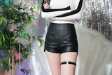 レザーチョーカーショーツ/(6142) Leather Choker Shorts