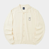 バニーベアカラーカーディガン / BUNNY BEAR COLLAR CARDIGAN