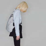 HYBRID MESSENGER BAG (SILVER)