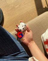 ロゴアルファベットエアポッズケース/Logo Alphabet Airpods Case (White)