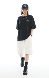  BERMUDA DRAWSTRING PANTS_CREAM