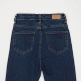 ハイウェストセミブーツカットスパンデックスデニムパンツ/HIGH WAIST SEMI BOOTSCUT SPANDEX DENIM PANTS [6861]