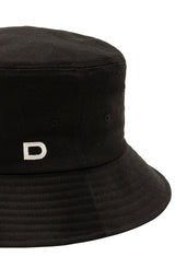 シグネイチャーロゴバケットハット/SIGNATURE LOGO BUCKET HAT BLACK