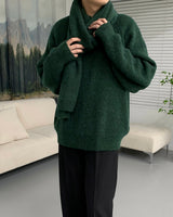 アルパカマフラーニットセット / BL Alpaca Muffler Knit Set (4 colors)