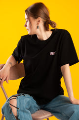 イリデセントマーブルロゴTシャツ / IRIDESCENT MARBLE LOGO T-SHIRTS [BLACK]