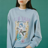 ROCKING SKELETON SWEATSHIRT BLUE(CV2CSUM462A) (6685210280054)