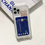 ベアカードフォーンケース / Bear card Phone Case