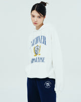 CHESS EMBLEM HOODIE-WHITE (6680889131126)