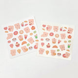 Dessert sticker (1 set of 2 sheets) (6695844479094)