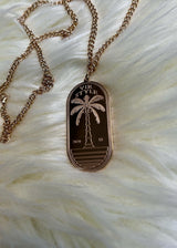 Signature Palm Tree Necklace 3COLOR