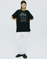 ディスイズマイドッグTシャツ/THIS IS MY DOG TSHIRT-BLACK
