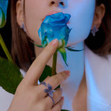 ブルーブロッサムリング/Blue Blossom Ring (silver)
