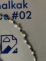 ASCLO Smile & Skull Beads Necklace (2color)