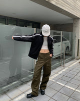 (Unisex) String cargo pants
