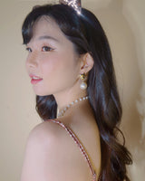 ビッグパールピアス / Melbie The Cat Series - Big Pearl Piercing (Gold ver.)