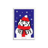 WINTER TIGER POST CARD (6538539171958)