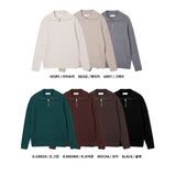 LMN Liton Cable Semi-Ziped Knit (7 colors)
