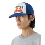 インナーピーストラッカーキャップ / INNER PEACE TRUCKER CAP MSHAC002-BL