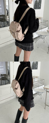 Pocket mini backpack (2color)