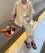 GR コルソンリネンパンツ / GR Colson Linen Pants (3 colors)