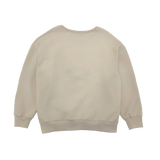 SETSETSET BIG FLOWER NAPPING SWEAT SHIRT IVORY (6652492742774)