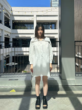 Sailor Wide Collar Dress