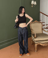 ロケットクロップスリーブレス/Rocket Crop Sleeveless (3color)
