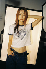 エンジェル ガールズ クロップ Tシャツ / ANGEL GIRLS CROP T