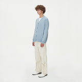 LAMBSWOOL V NECK CARDIGAN_SKY BLUE (6612828127350)