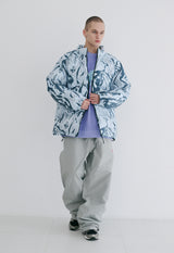 パファーウェルロンジャケット/BSR2223FWJK010 DSXBR PUFFER WELLON JACKET PASTEL PURPLE