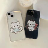 デモン - 天使と悪魔サムキャット スマホケース