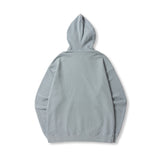 Pigment Slogan Buckle Hoodie - Gray (6624482459766)