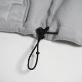 LOGO FLEECE JACKET grey