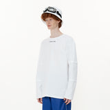Triple Sleeve T-shirt [White] (6592411926646)