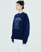 APOCALYPSE CLOVER SWEATSHIRT-NAVY (6680896536694)