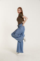 ピンタックビッグワイドパンツ/PIN-TUCK BIG WIDE